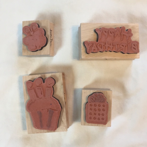 Inkadinkado Kathy Davis Birthday Stamps - Picture 2 of 4